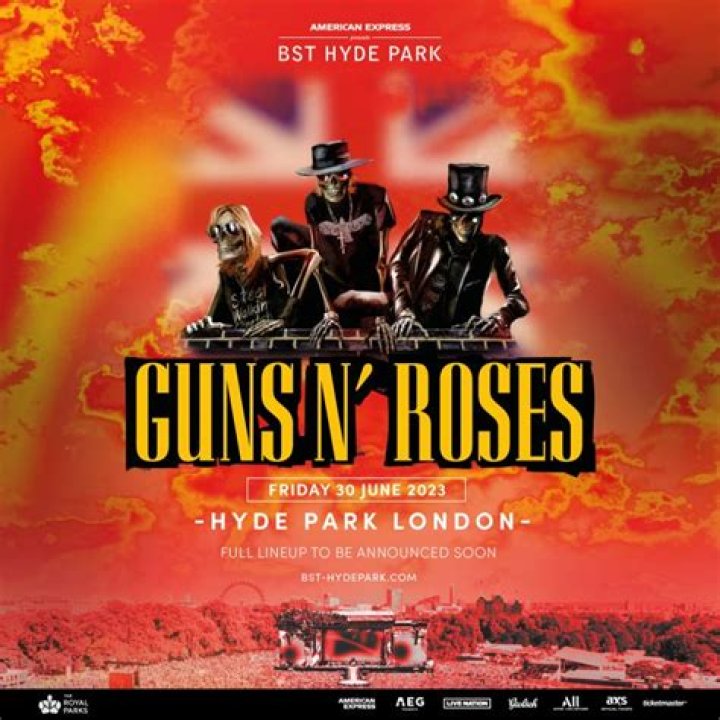 Guns N’ Roses To Headline BST Hyde Park